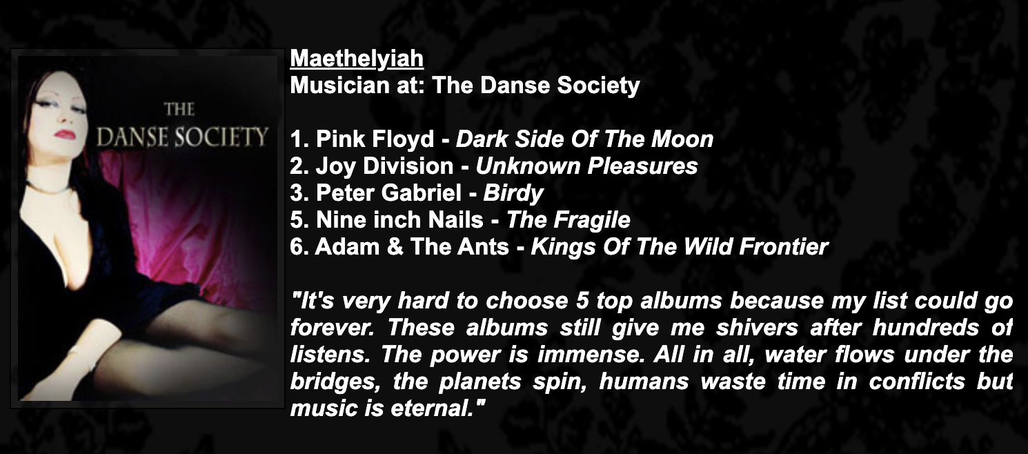 Maeth's playlist